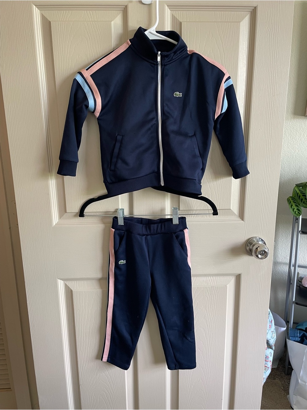 Lacoste Navy Kids track suit